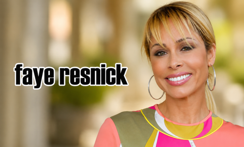 faye resnick net worth