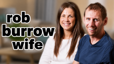 Rob Burrow wife