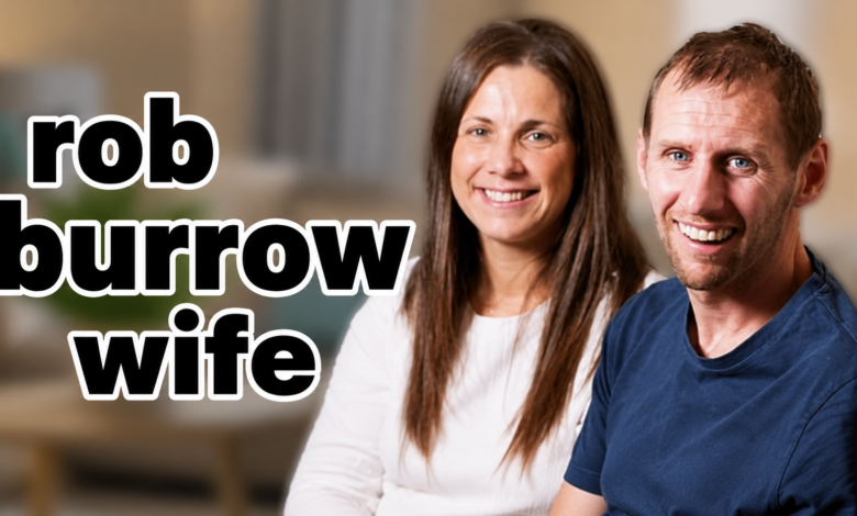 Rob Burrow wife