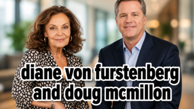 Diane von Furstenberg and Doug McMillon