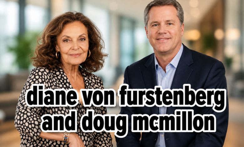 Diane von Furstenberg and Doug McMillon